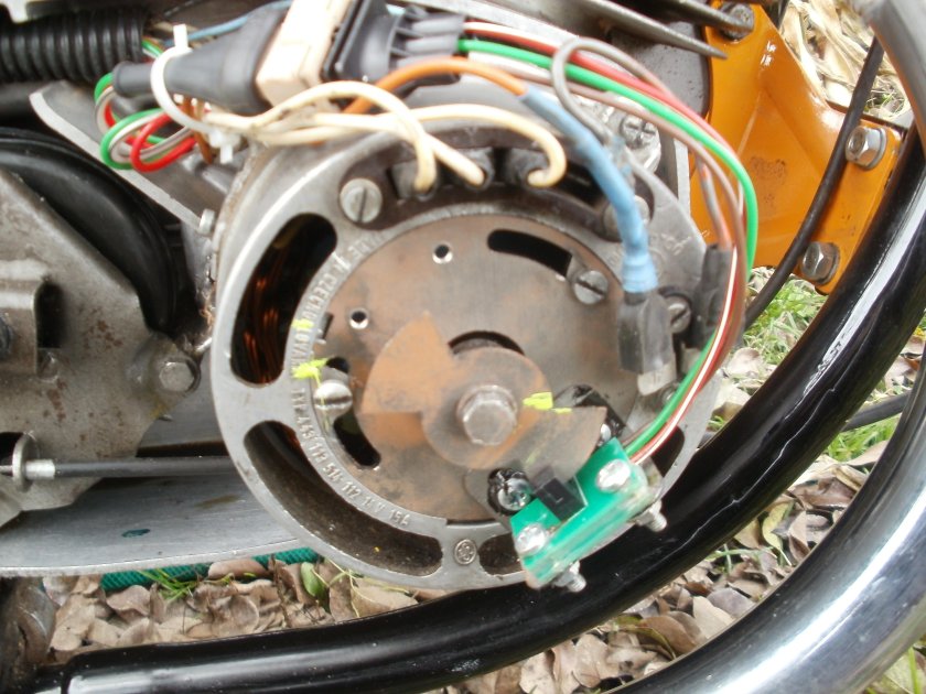 Зажигание Ява 634 12 вольт