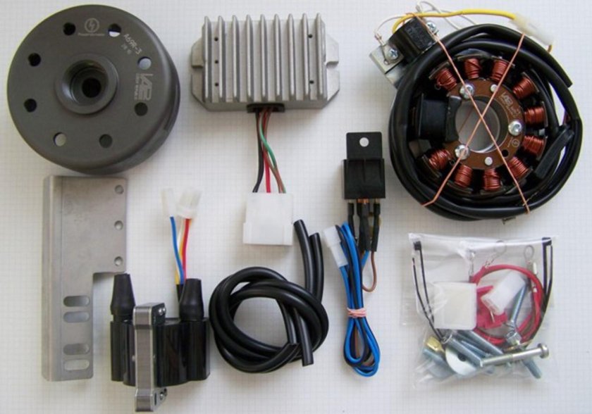 Зажигание Ява 634 12 вольт