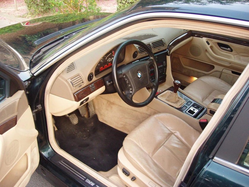 BMW 730i e38 салон