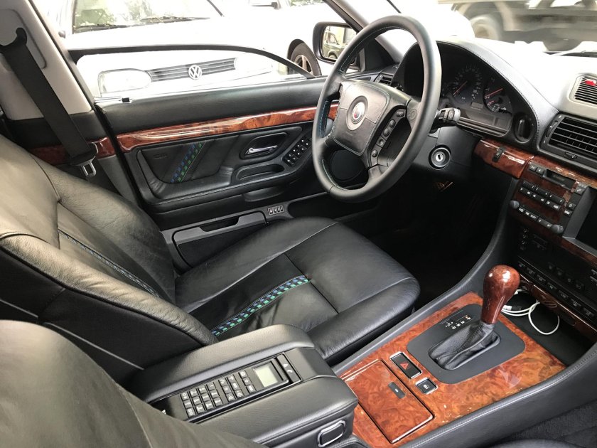 BMW 750il e38 салон