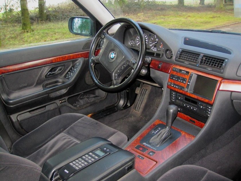 BMW 730 e38 салон