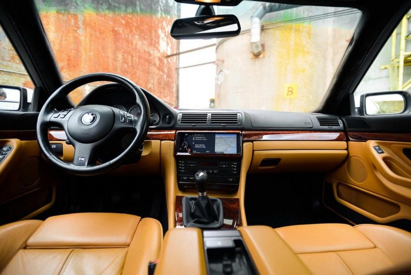 BMW e38 салон