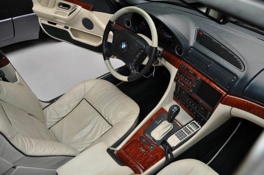 БМВ e38 750il салон