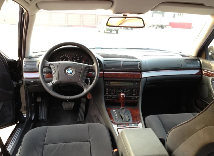 BMW 740li e38 салон