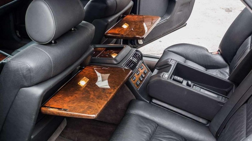 BMW e32 750i салон