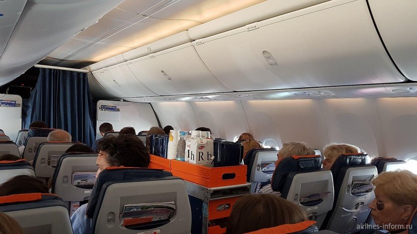 Боинг 737 Аэрофлот салон