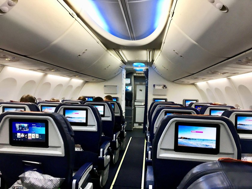 Аэрофлотбоенг 737-800 салон