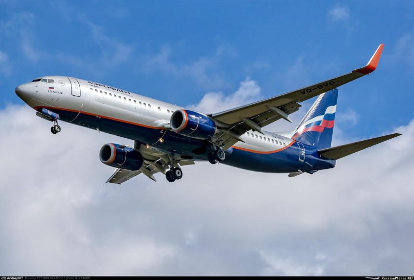 Боинг 737-800 Аэрофлот салон самолета