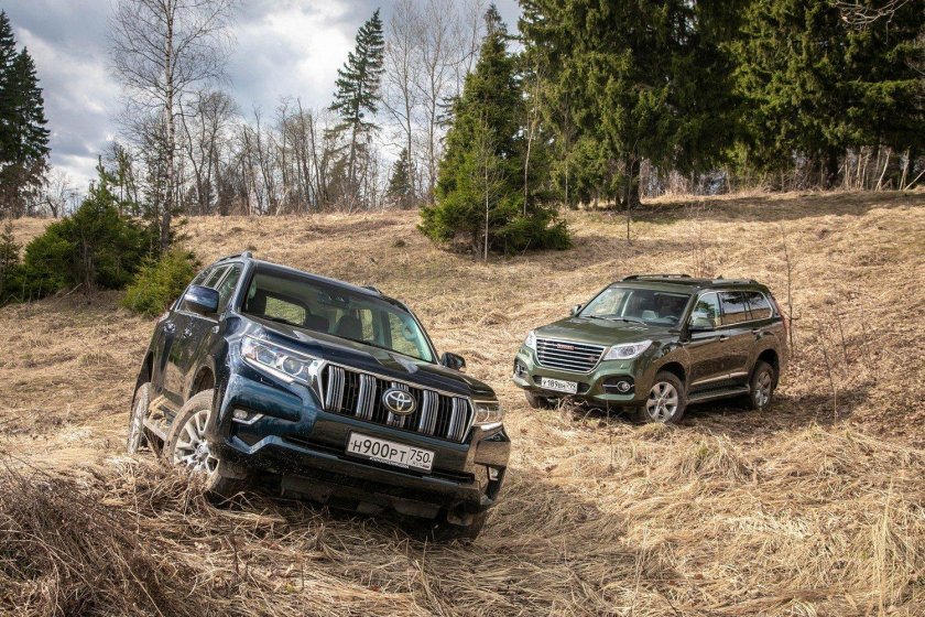 Haval h9 и Land Cruiser