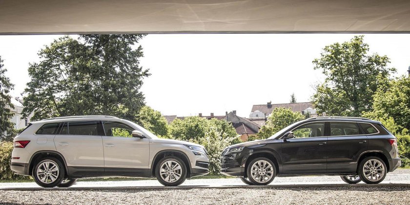 Шкода Карок и Кодиак