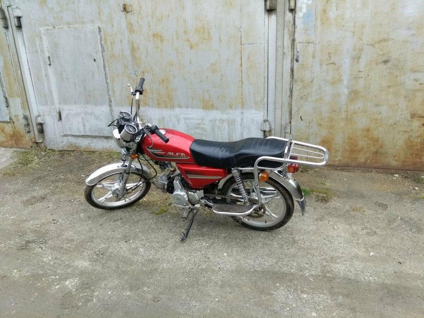 Мопед Альфа 48 кубов