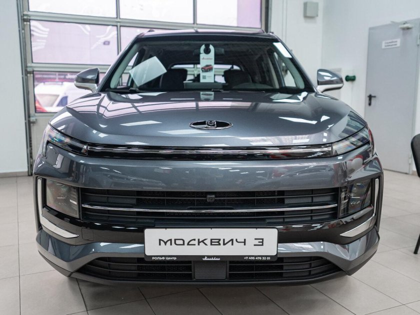 Москвич 3 серый