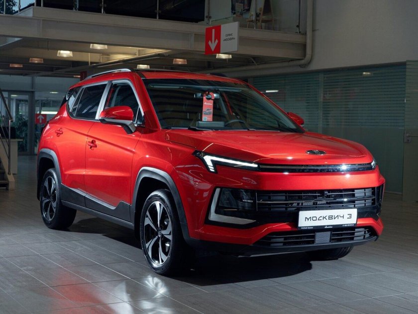 Москвич новый 2023 2