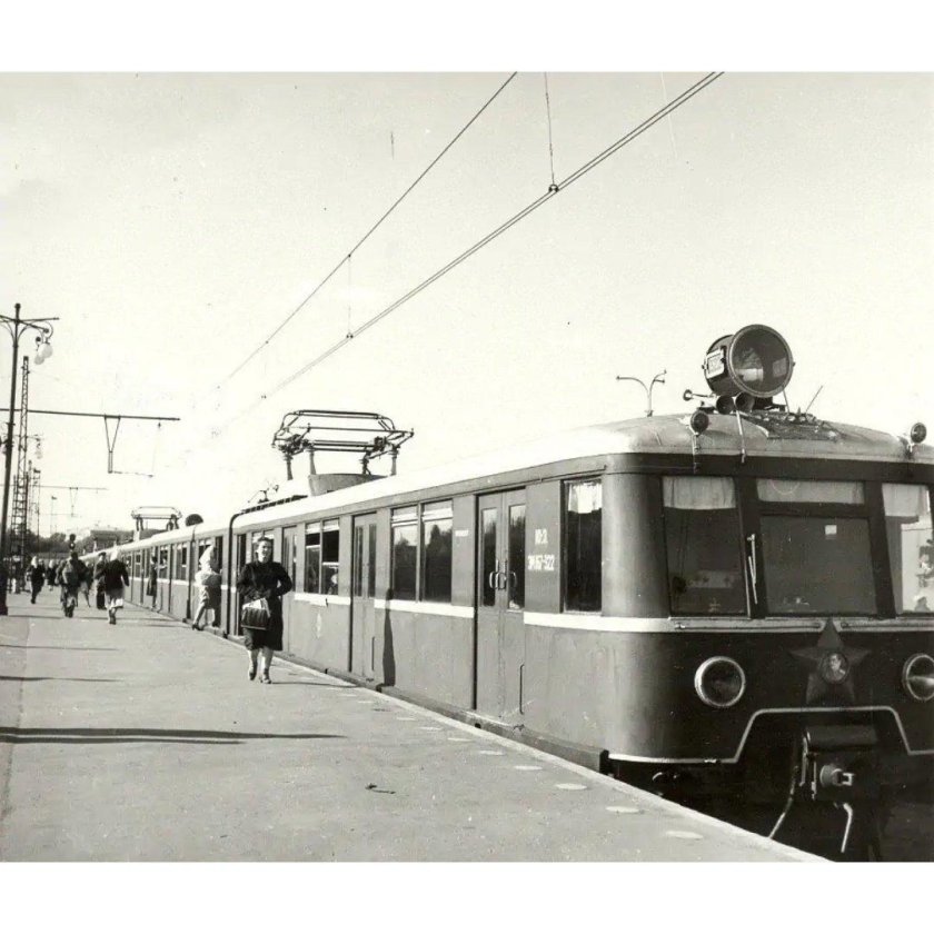 Первый электропоезд в СССР