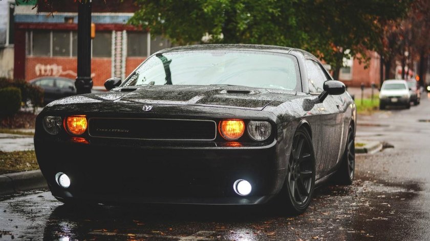 Dodge Challenger 4к