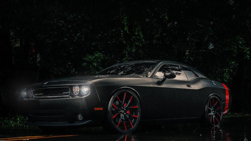 Dodge Challenger srt 4к