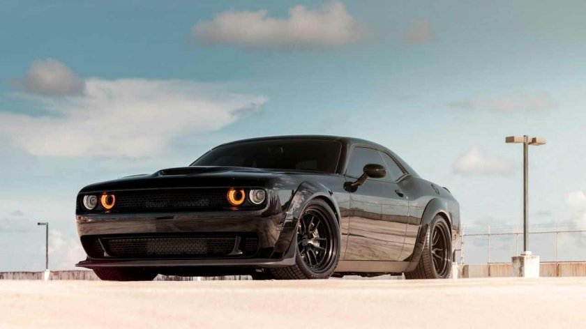 Dodge Challenger 4k