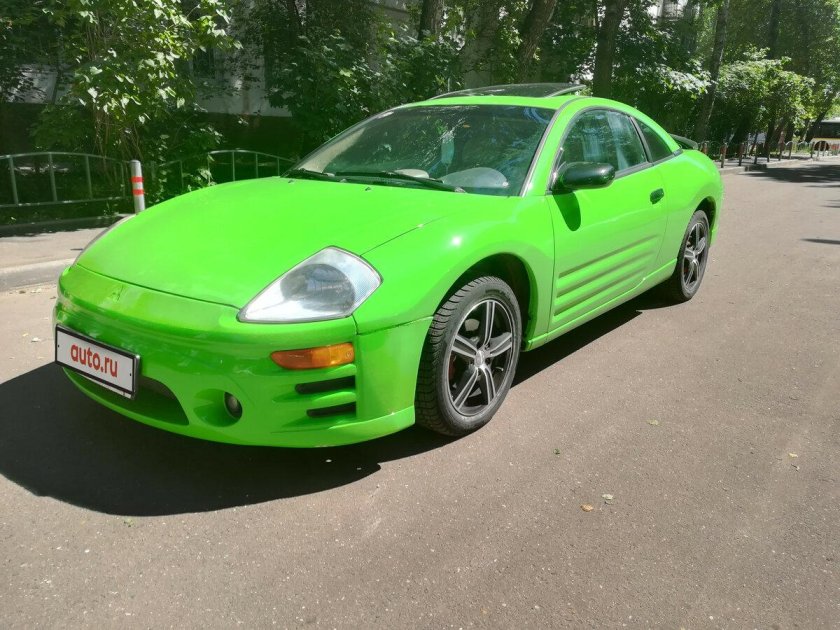 Mitsubishi Eclipse 2002 салатовый
