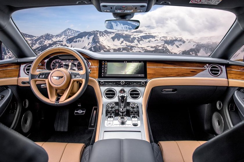 Бентли Континенталь gt 2018 салон