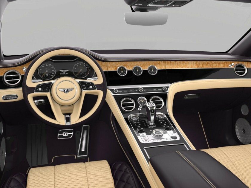 Бентли континенталь gt 2021 салон