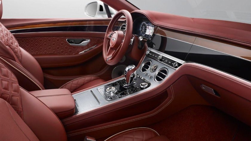 Бентли Континенталь 2020 салон