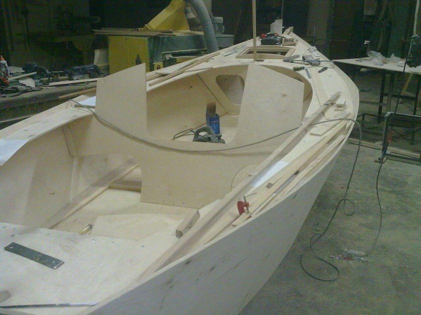 Швертбот из фанеры