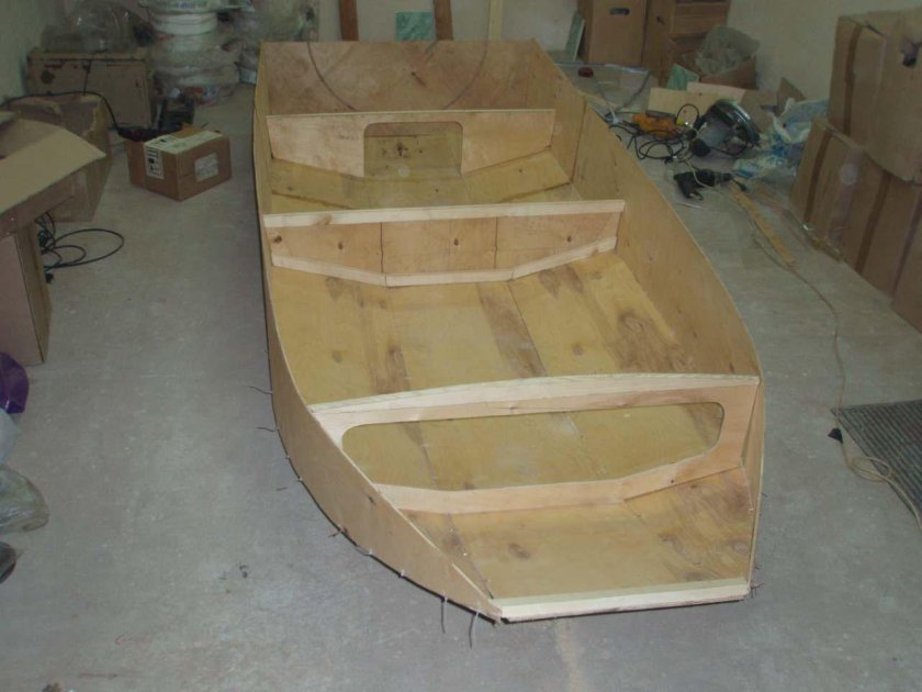 Лодка из фанеры под мотор 5лс
