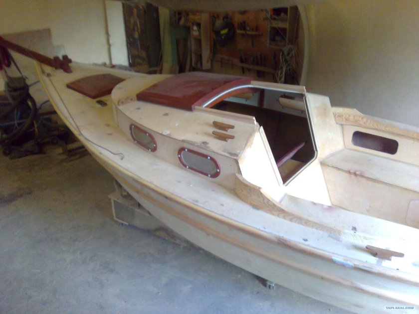 Лодка плоскодонка стеклопластик