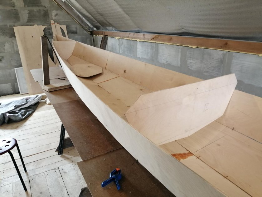 Байдарка из эпоксидки