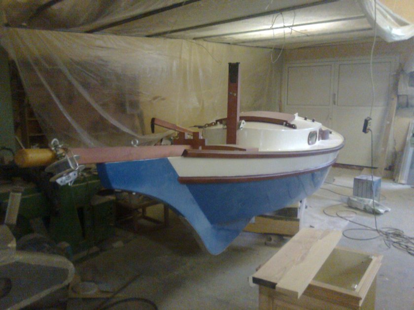 Швертбот из фанеры