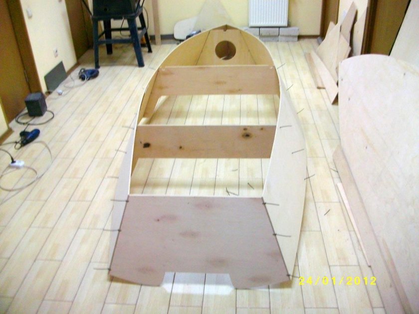 Лодка из фанеры