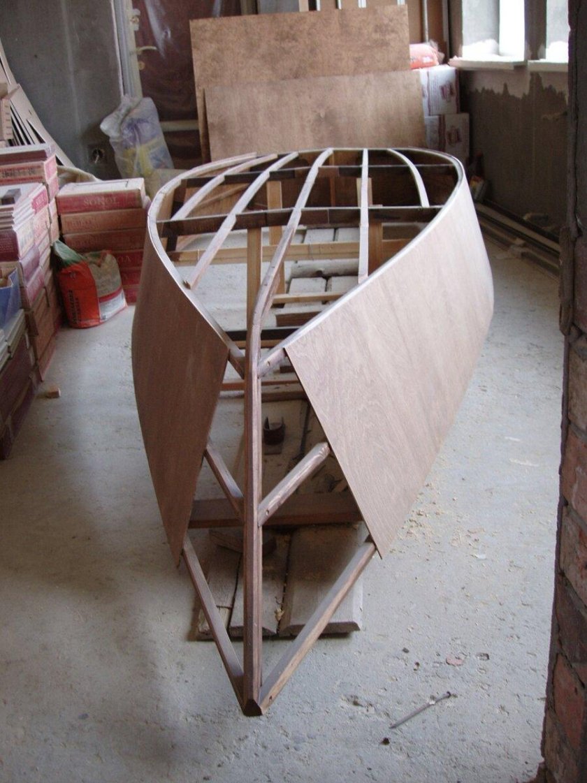 Лодка из фанеры сшей и склей