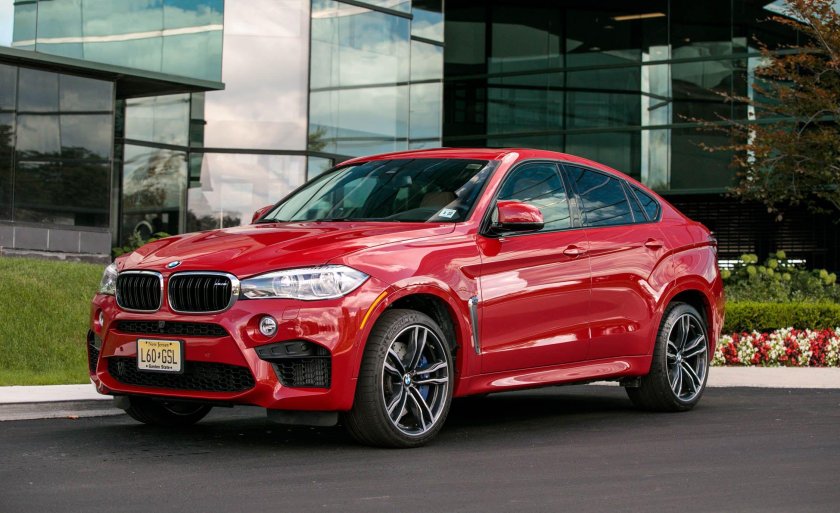 BMW x6m Red