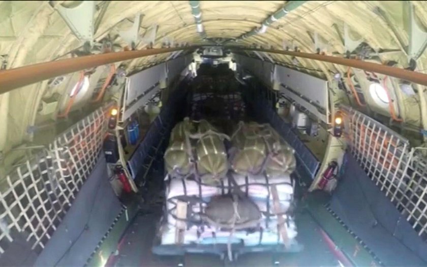 Ил-76 грузовой отсек