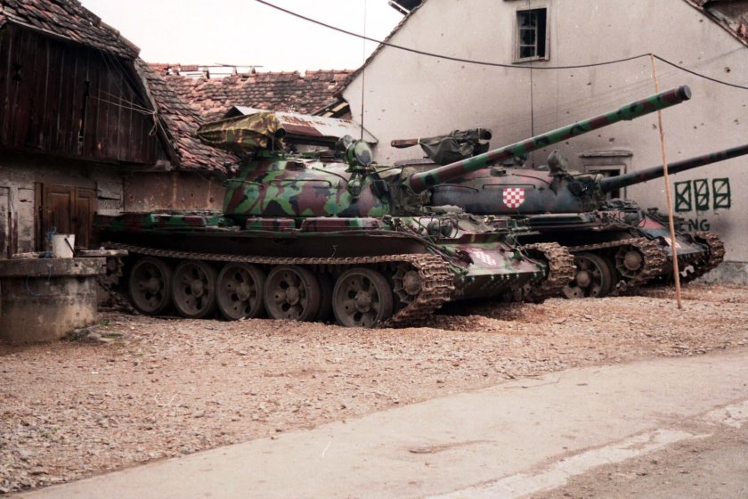 Т 55 В Югославии