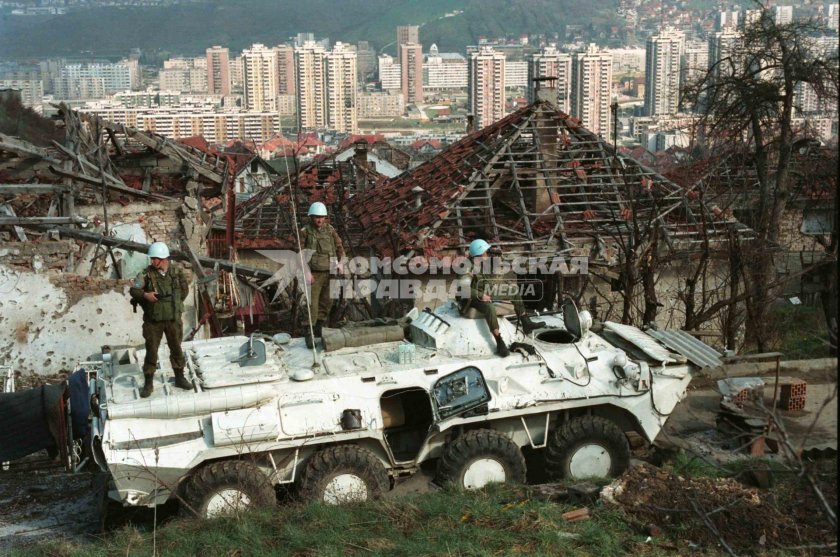 БТР 80 ООН В Югославии