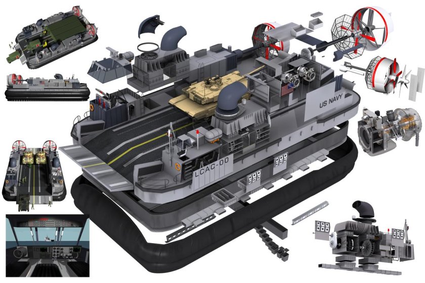 Десантный катер LCAC