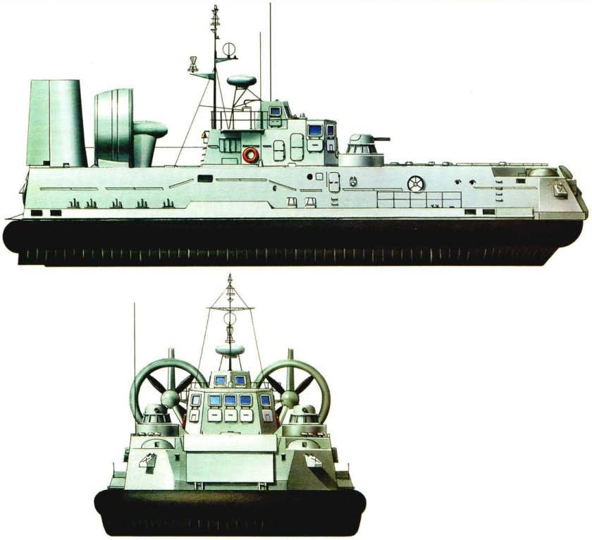 Десантный катер мурена проект 12061