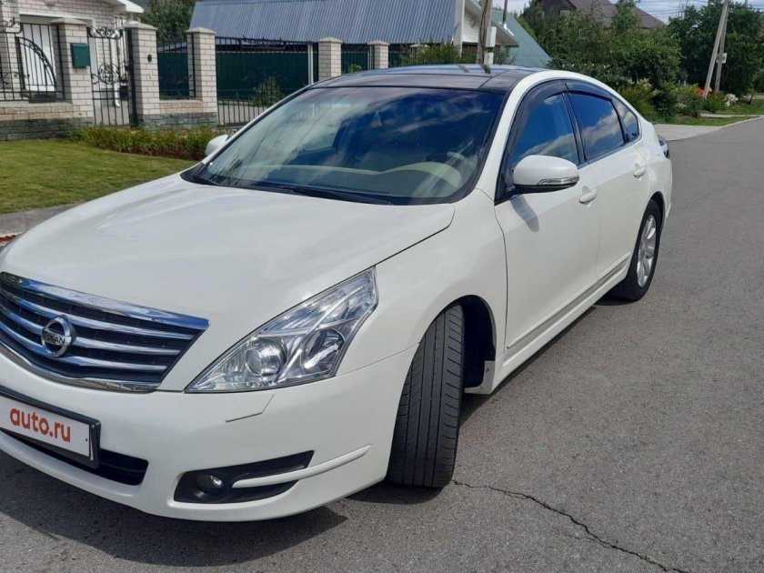 Ниссан теана белая 2012