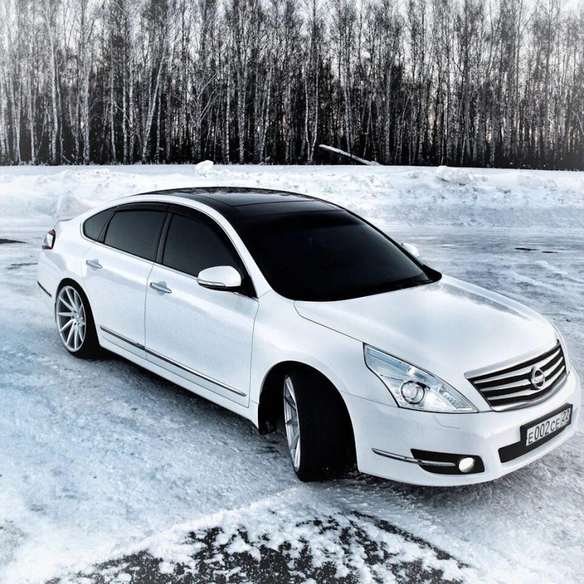 Ниссан Теана 2010 белый