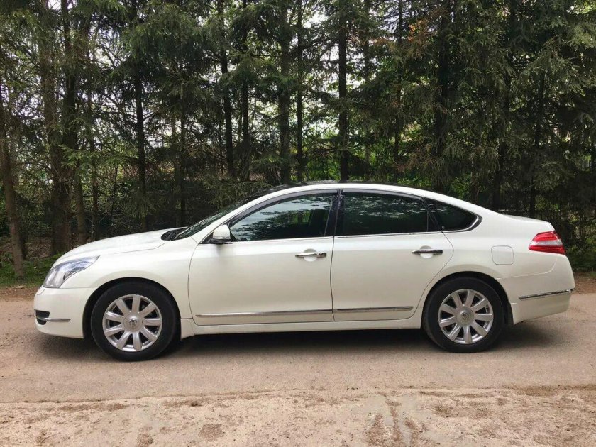 Ниссан Теана 2008 белый