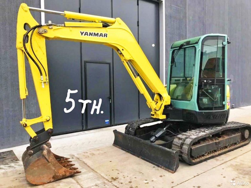 Мини экскаватор Yanmar vio 50