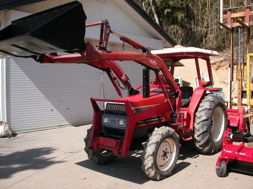 Янмар fx22d с фронтальным погрузчиком