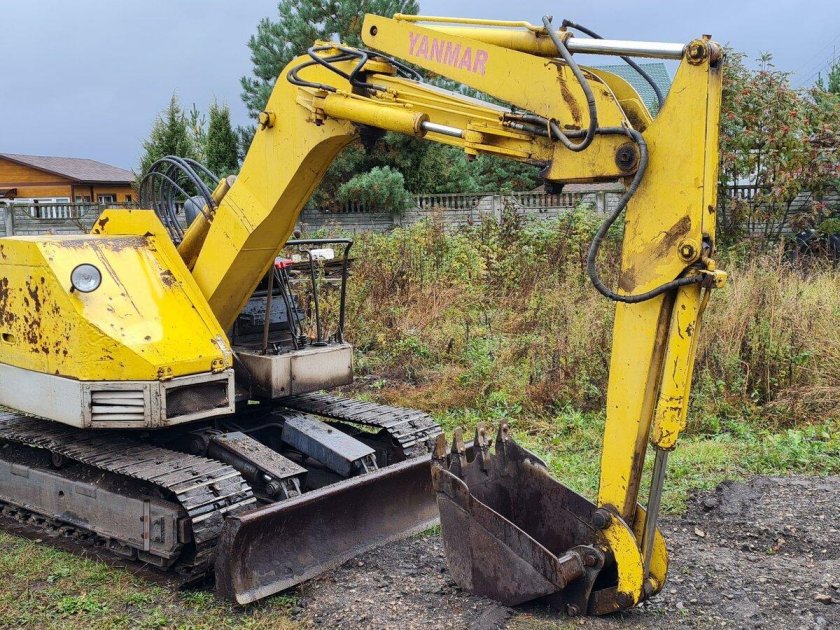 Yanmar b5 экскаватор