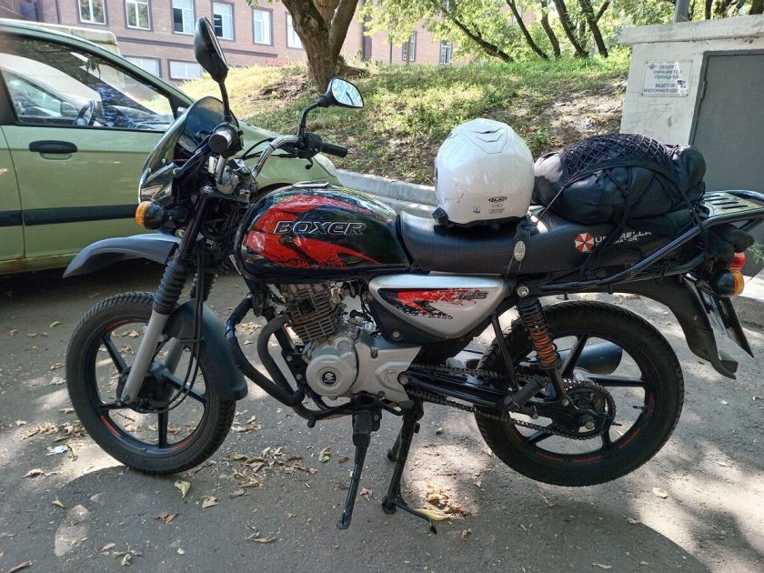 Мотоцикл bajaj boxer bm 125 x