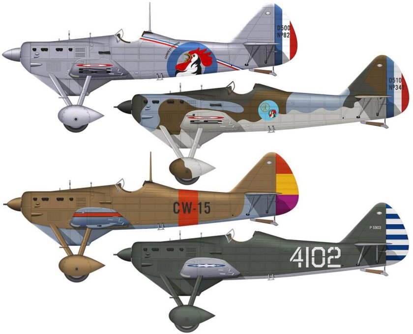 Девуатин 510 самолет