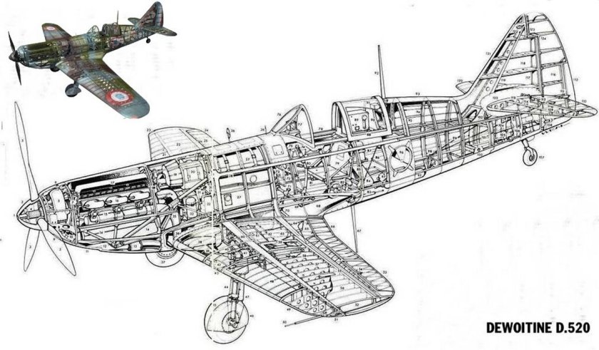 Девуатин 520 самолет