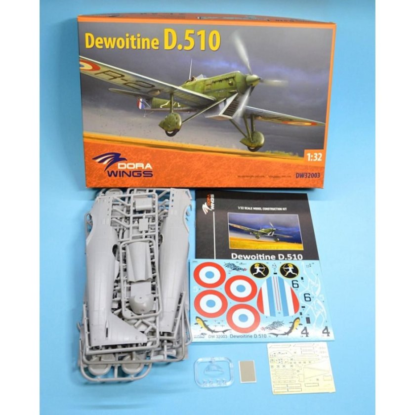 Dw32005 Авиация Dewoitine d.510j (1:32)