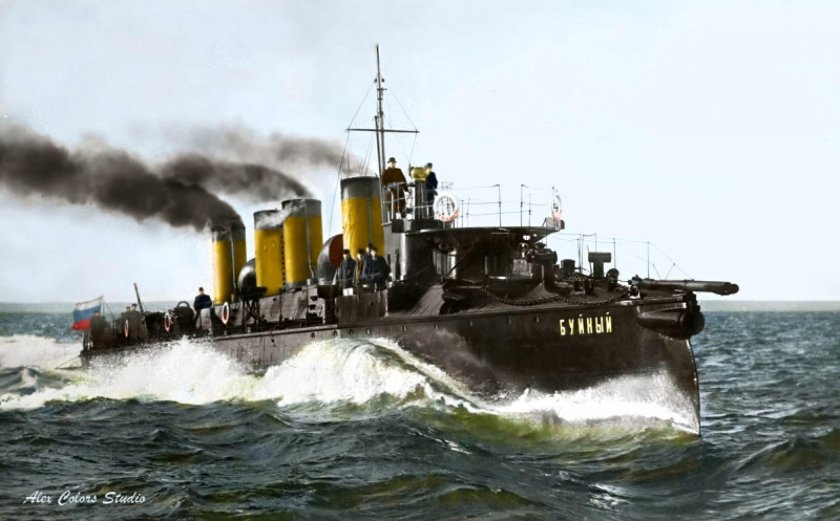 Миноносец Грозный Цусима