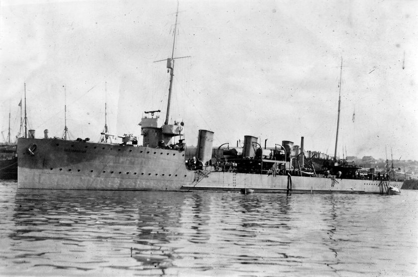 Миноносец Новик 1914